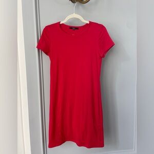 Quince Red Midi Dress
